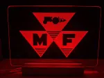 MF Massey Ferguson LED Schild